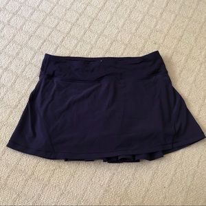Purple lululemon shirt with pleats